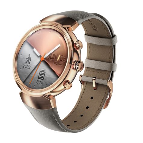 Asus Announces The Round Zenwatch 3 Much Better Looking Than Its