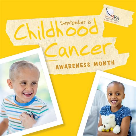 Sfa Spotlights National Childhood Cancer Awareness Month