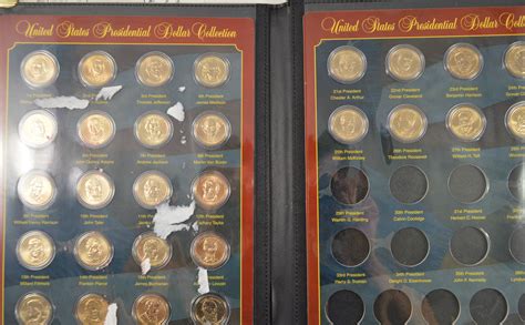 Historic Coin Collection United States Presidential Dollar Collection