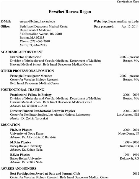 26 College Resume Examples Harvard That You Should Know