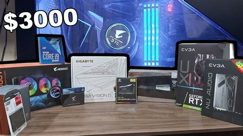 3000 Gaming Pc Build I9 10900k Rtx 2070 Super Z490 And 32 Gb Ram