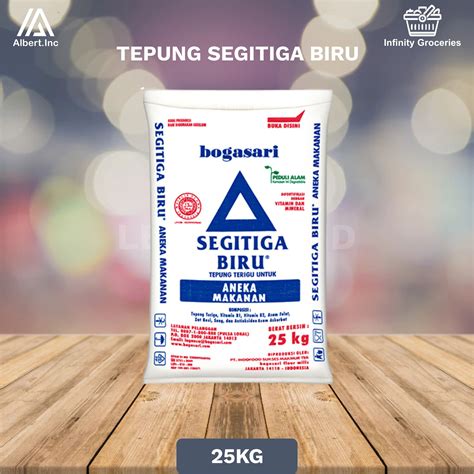 Lemur Indonesia Jual Tepung Segitiga Biru 25 Kg