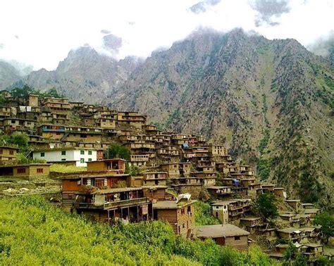 Amazing Rural Architecture Of A Village In The Eastern Nuristan