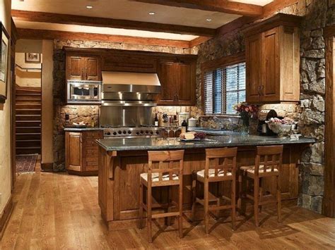 If it is, you will need to install a header beam and one or more posts in its place to provide the necessary structural support. Hardwood, Breakfast Bar, Exposed Beams, Peninsula, Rustic ...