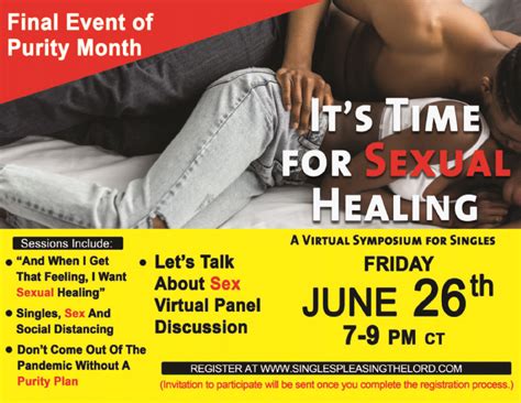 Virtual Symposium When I Get That Feeling I Need Sexual Healing