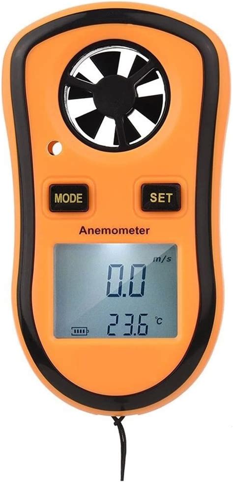 Revvol Digital Wind Anemometers Digital Anemometer Handheld Wind Speed