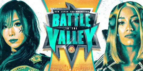 Njpw World Television Title To Be Defended At Battle In The Valley Updated Card
