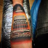Pictures of Tattoos Of Guitars For Guys