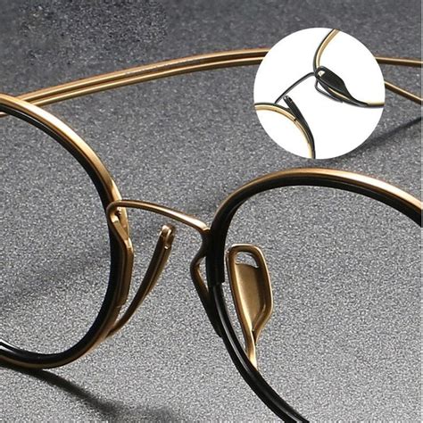 Upgrade Your Eyewear Game With The Muzz Mens Full Rim Oval Round Brushed Titanium Frame