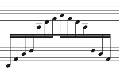 Notation Finale V26 Break Top Beam Of A 16th Note Music Practice