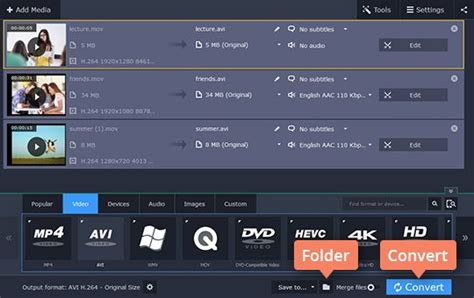 How To Convert Mov To Avi Mov To Avi Converter By Movavi
