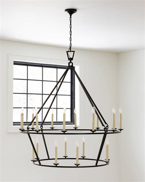 Darlana Two Tiered Ring Chandelier Chandelier Large Chandelier High