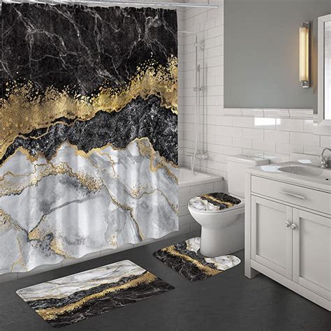 Bathroom Ideas Black And Gold