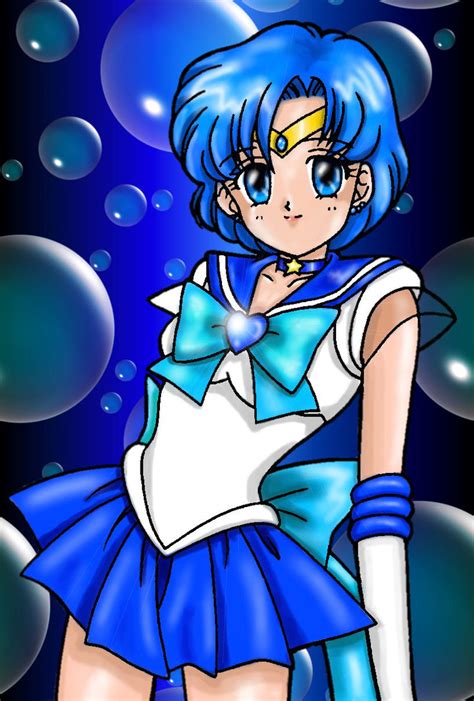 Sailor Mercury Mercuriusneko Sailor Mercury Fan Art 24174759 Fanpop