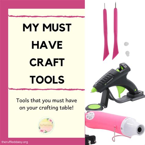 Must Have Craft Tools