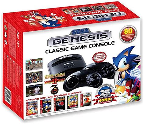 Sega Fb B Genesis Gioco Console Con Giochi Antracite Amazon It Videogiochi