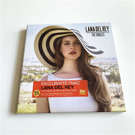 Lana Del Rey The Singles 7 Inch Vinyl Box Sealed Video Game Born To Die