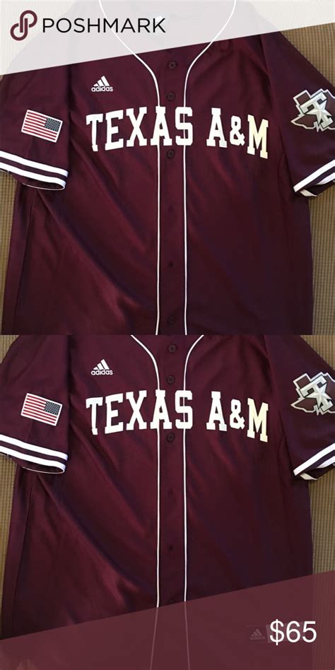 Näytä lisää sivusta texas a&m baseball facebookissa. Texas A&M baseball jersey size L by adidas in 2020 | Texas ...