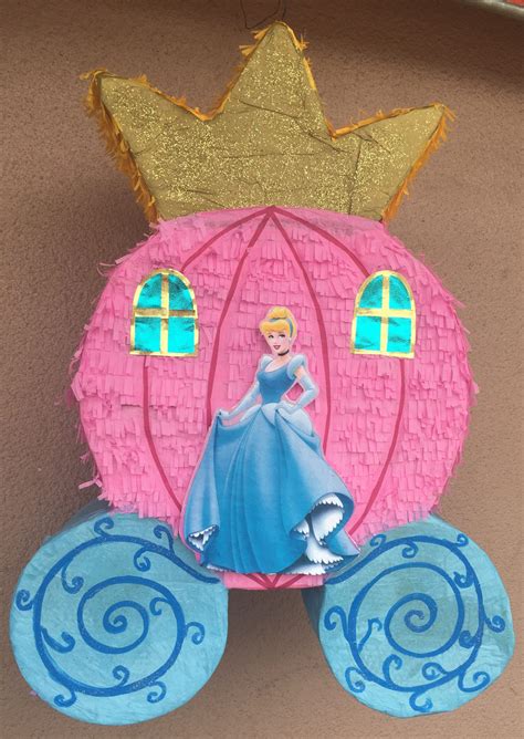 2D Cinderella Pumpkin Carriage GL 05-76 – Party Piñatas Houston