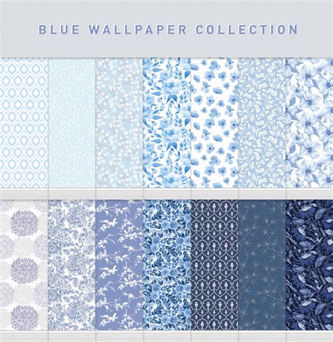 Mmoutfitters Simplistic Sims4 Blue Wallpaper Collection Here