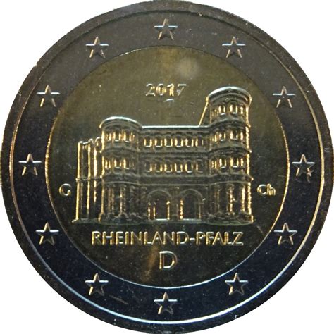 2 Euros Rhénanie Palatinat République Fédérale Dallemagne Numista