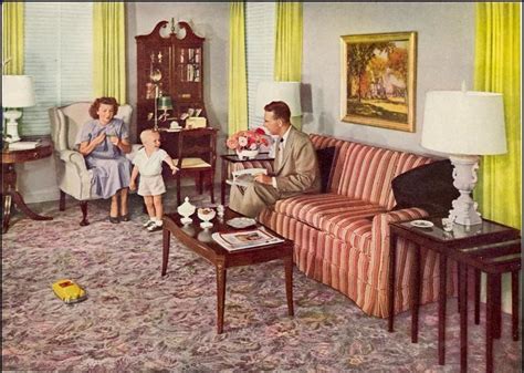 1949 1940s Living Room Retro Living Rooms 1940s Interior Retro Rooms 1940s Home Vintage