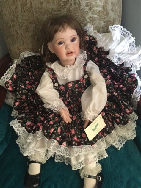 Handmade Porcelain Doll 28” Toddler Size Ebay