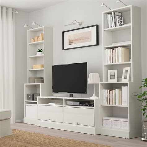 IKEA - HAVSTA TV storage combination white | Meuble télé, Meuble tv, Idée meuble tv