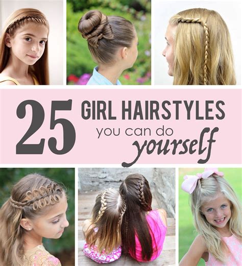 25 Little Girl Hairstylesyou Can Do Yourself Hair Styles Little