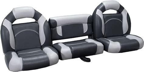 Deckmate 68 Bass Boat Seats Charcoal And Gray Sports