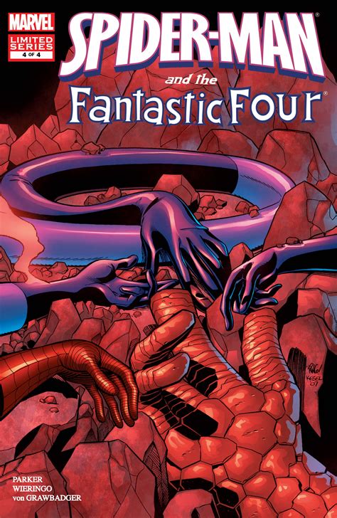 Spider Man And The Fantastic Four 2007 4 Comic Issues Marvel