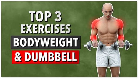 Top 3 Arm And Shoulder Exercises You Should Try Bodyweight And Dumbbell Oscars Gym Workouts And
