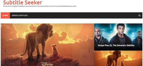 In this article, we will introduce 6 best sites. 8 Sites to Download Subtitles for Movies and TV Shows