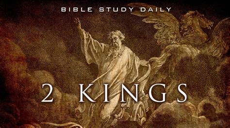 2 Kings Bible Study Daily By Ron R Kelleher