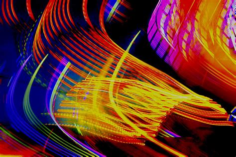 Moving Lights Digital Art By Alexandra Pollett Fine Art America