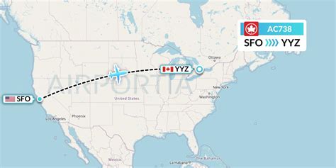Ac738 Flight Status Air Canada San Francisco To Toronto Aca738