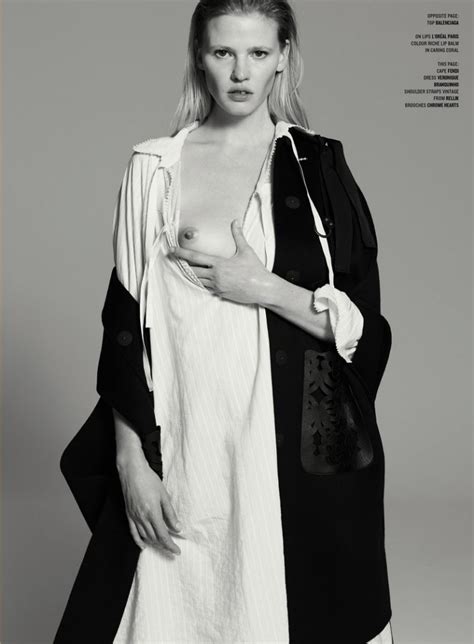 Lara Stone Topless Collection Scandal Planet