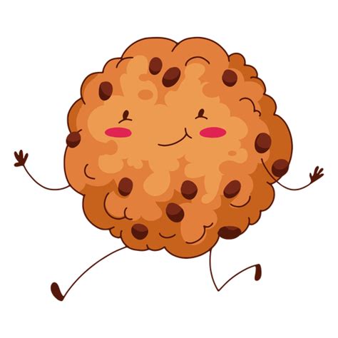 Happy Cookie Illustration Transparent Png And Svg Vector File