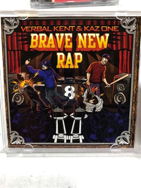 Verbal Kent And Kaz One Brave New Rap Cd Dj Przm Ill Bill Doomsday Rare