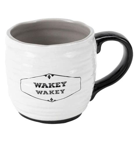 Wakey Wakey Mug Ceramic Mug Stoneware Mugs