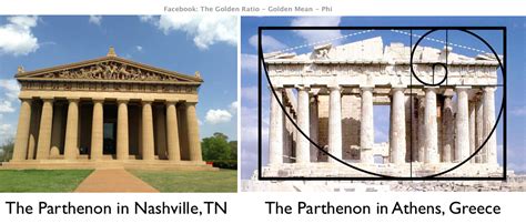 The Proportions Of The Parthenon Follow The Golden Ratio Parthenon