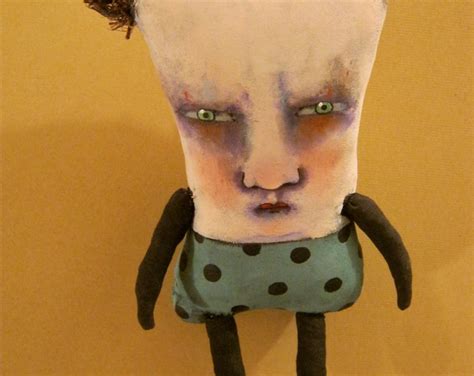 Weird Monster Doll Art Doll Monster Original Doll Sandy Etsy