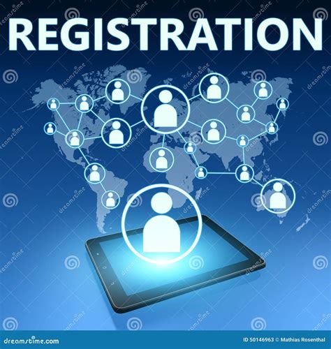 Registration Stock Illustration Illustration Of Customer 50146963