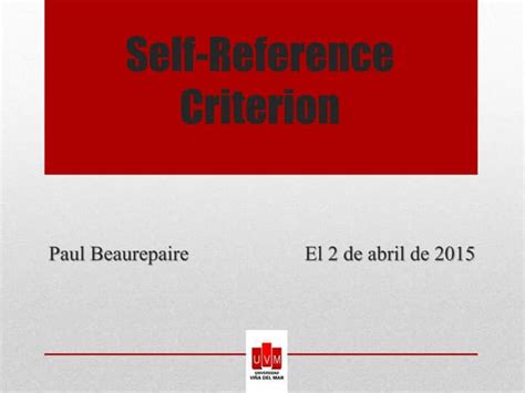 Self Reference Criterion Ppt Powerpoint Presentation