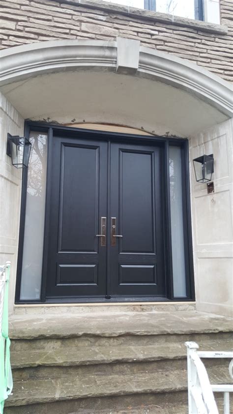 Know more about installation of double front entry doors in our double door configuration. Modern Solid Wood Double Front Entry Doors - Modern Doors