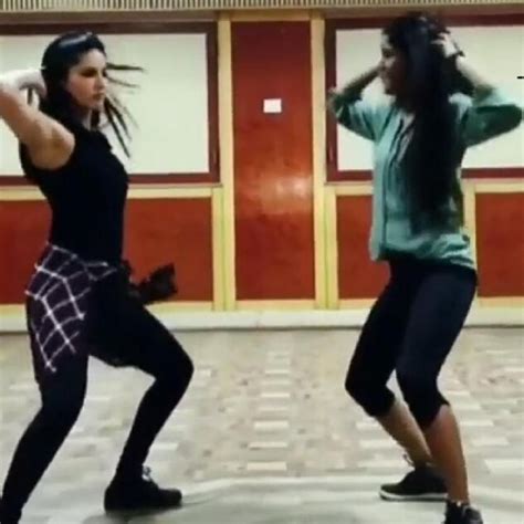 Watch Sunny Leone Fun Dance To Sapna Choudharys Teri Aankhya Ka Yo