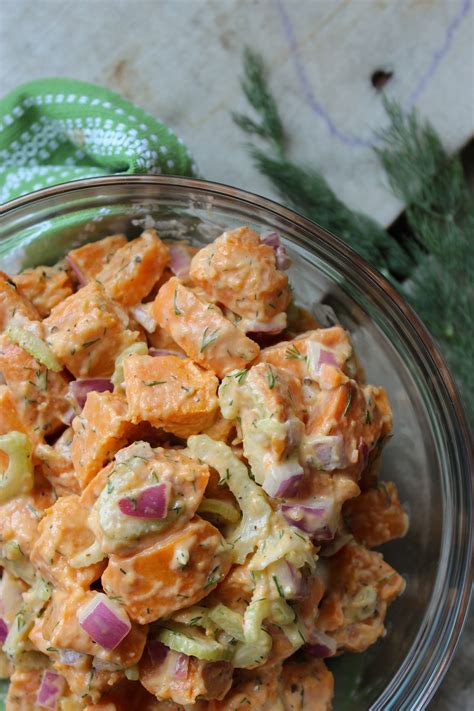 Easy Vegan Sweet Potato Salad The Fitchen
