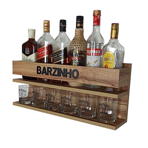 Barzinho De Parede Bar Para Sala Barzinho Amadeirado Elo