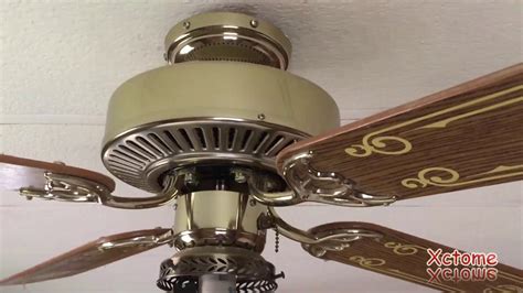 The world s only ceiling fan heater available now in this new eco bronze finish. 2 vintage ceiling fans from 1981 - YouTube