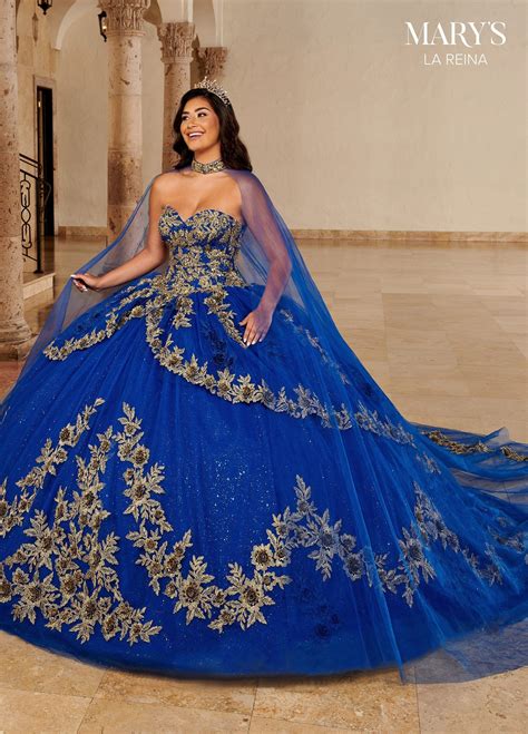 look like a fairy tale princess in this beaded long strapless cape dress with a line skirt by